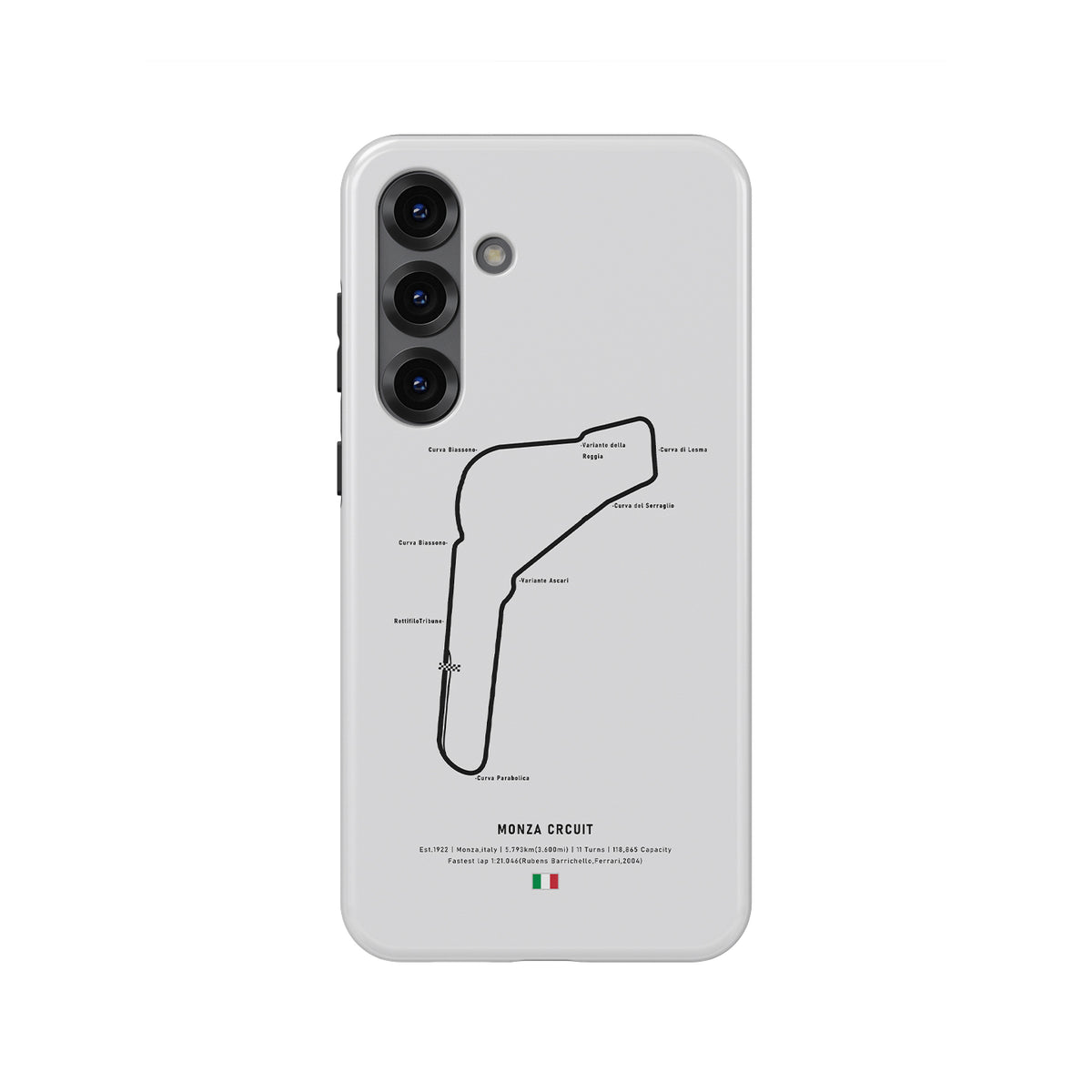 Monza Track Map Samsung Case – Celebrating F1’s Italian GP