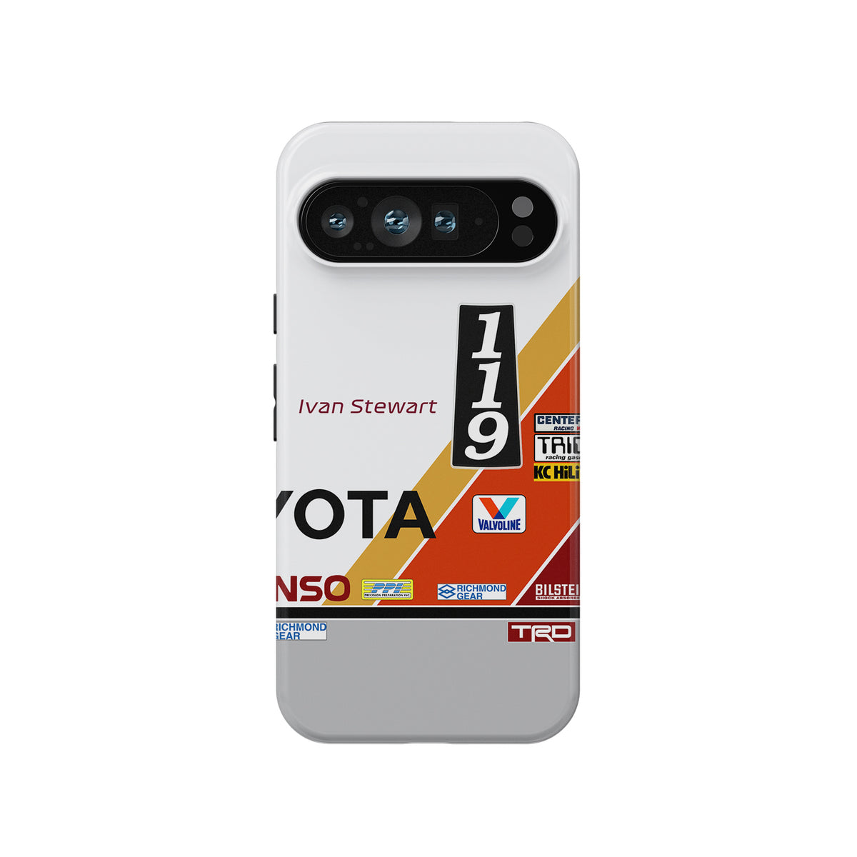 Ivan Stewart 1984 PPI Toyota Livery Phone Case – BFGoodrich x DENSO Tribute (Pixel, OnePlus, Xiaomi, Huawei)