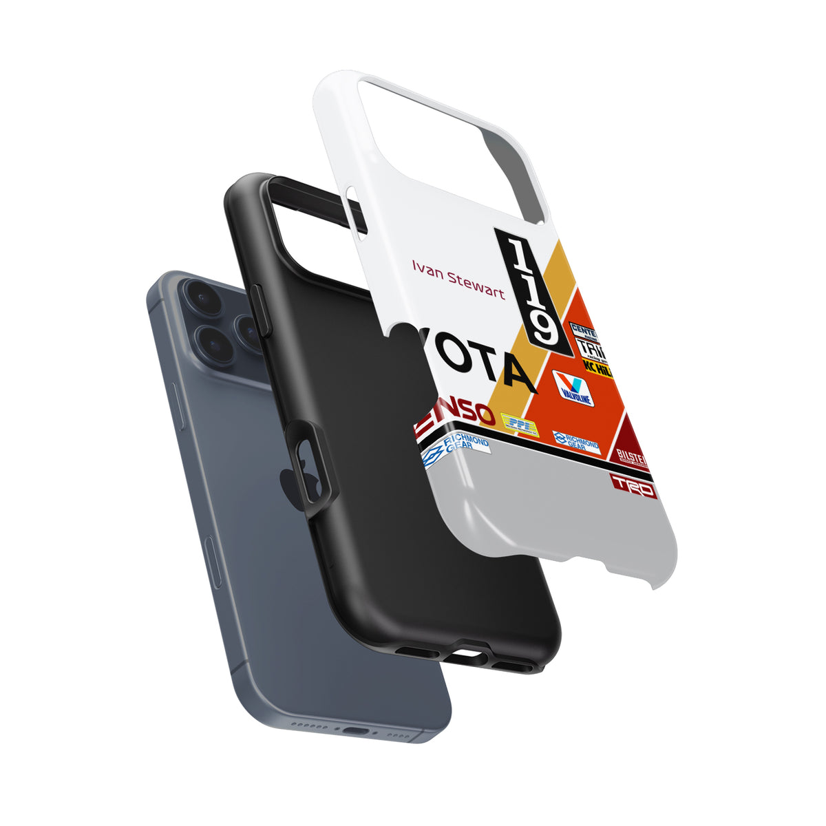 Ivan Stewart 1984 PPI Toyota Livery Phone Case – BFGoodrich x DENSO Tribute (Pixel, OnePlus, Xiaomi, Huawei)