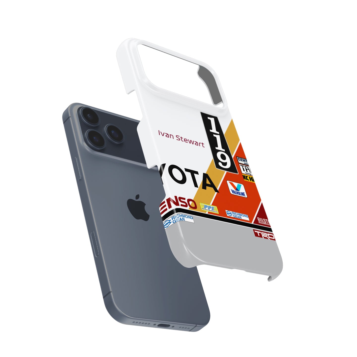 Ivan Stewart 1984 PPI Toyota Livery Phone Case – Vintage Off-Road Racing Style (For iPhone)