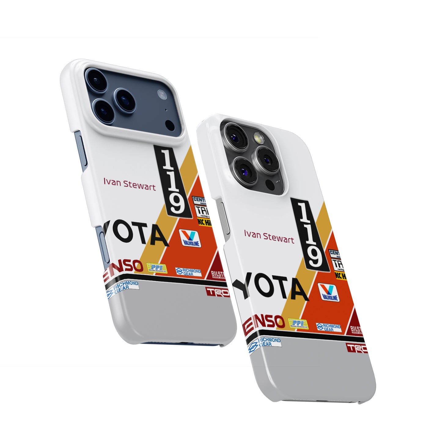 Ivan Stewart 1984 PPI Toyota Livery Phone Case – Vintage Off-Road Racing Style (For iPhone)