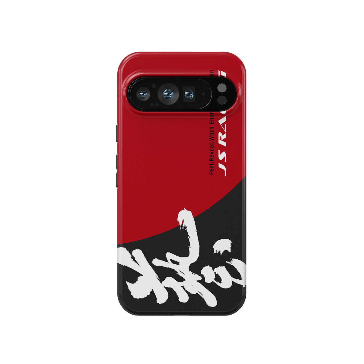 High-Octane Protection with J's Racing Red Logo Phone Case