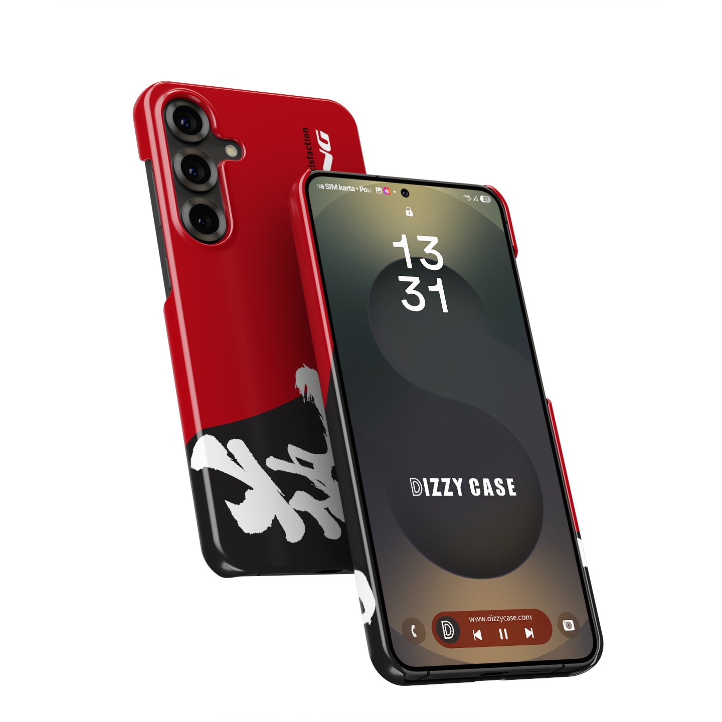 J's Racing Red Logo JDM Phone Case: Bold Style & Protection