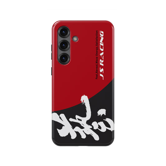 J's Racing Red Logo JDM Phone Case: Bold Style & Protection
