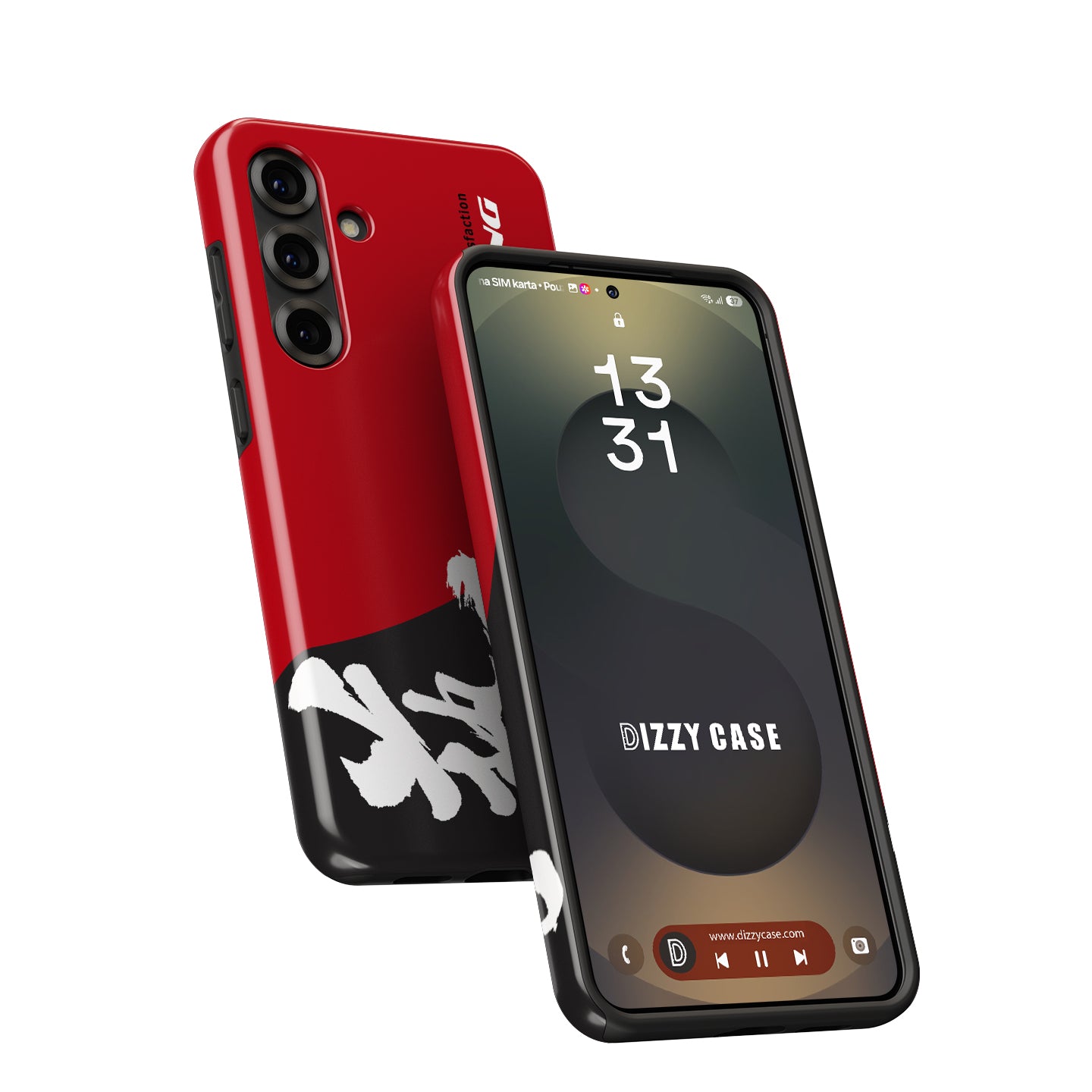 J's Racing Red Logo JDM Phone Case: Bold Style & Protection