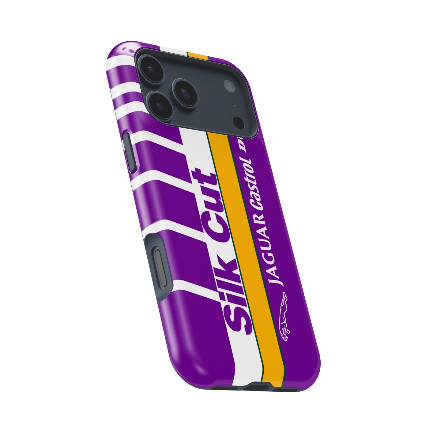 Jaguar XJR9-LM Silk Cut Livery Phone Case: Racing Style & Protection