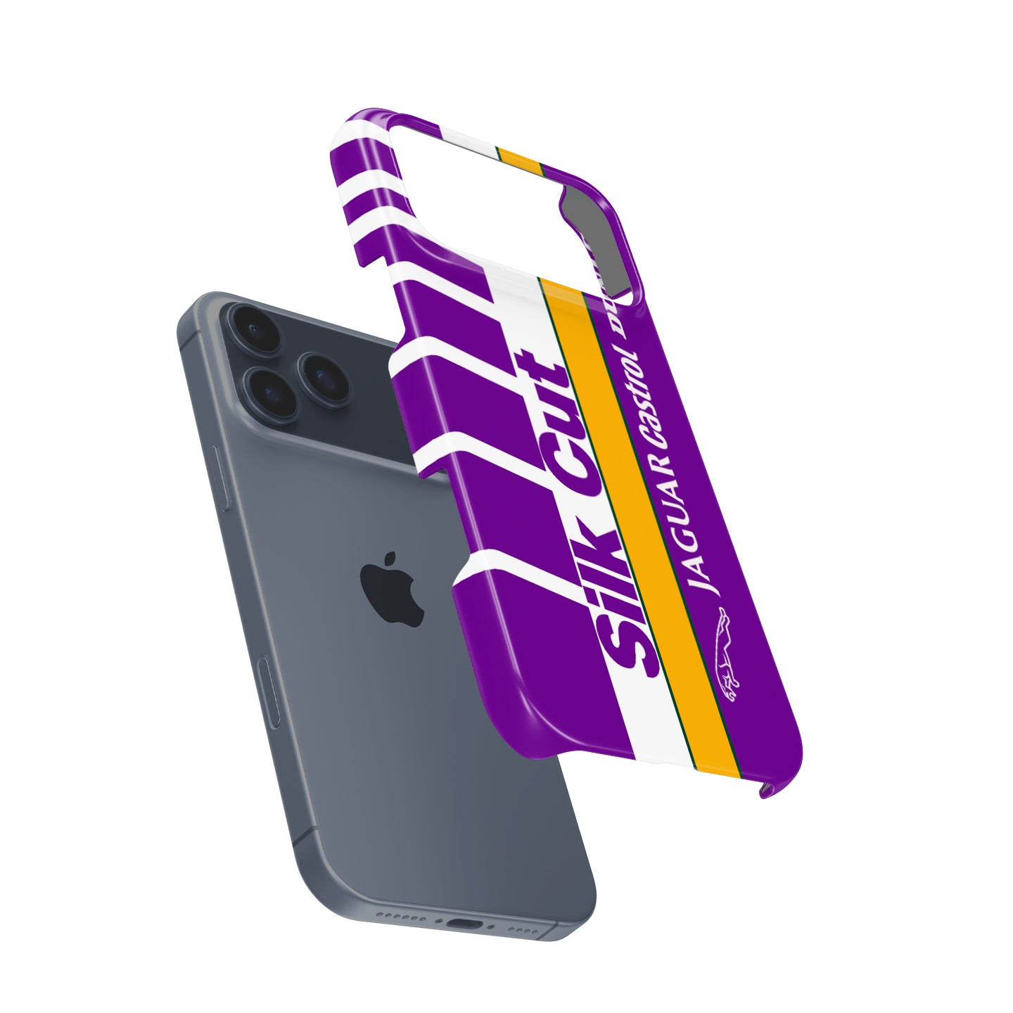 Jaguar XJR9-LM Silk Cut Livery Phone Case: Racing Style & Protection