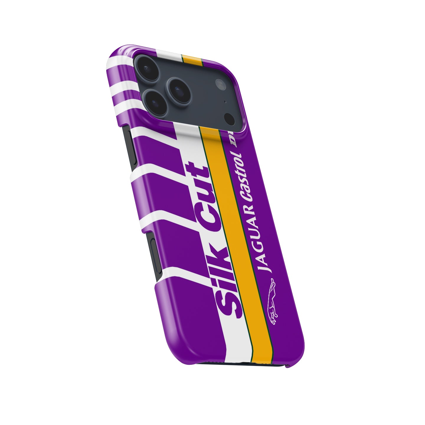 Jaguar XJR9-LM Silk Cut Livery Phone Case: Racing Style & Protection