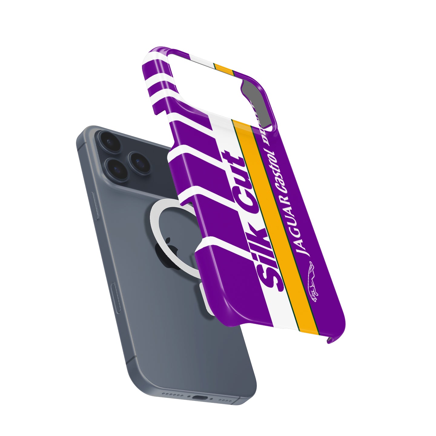 Jaguar XJR9-LM Silk Cut Livery Phone Case: Racing Style & Protection