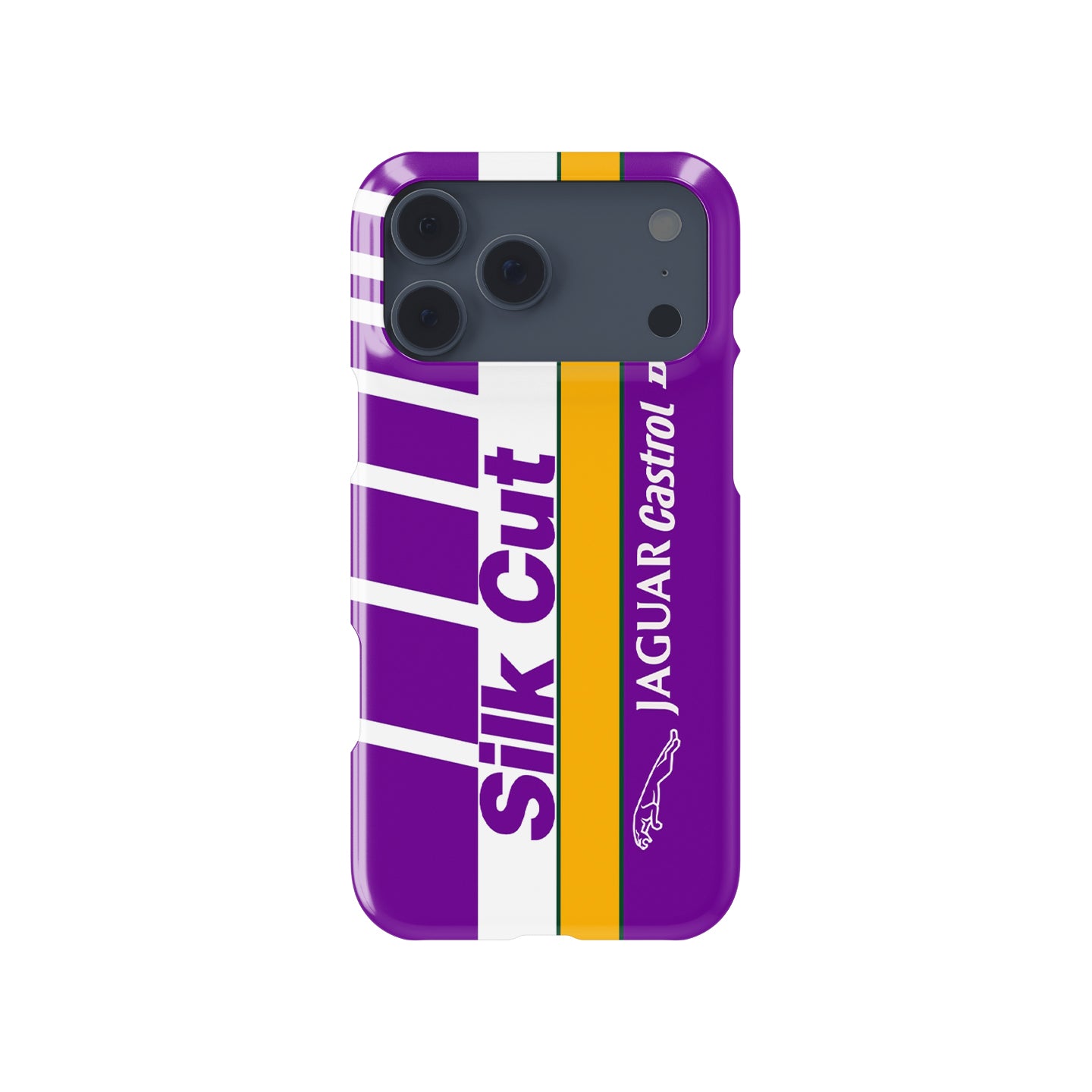 Jaguar XJR9-LM Silk Cut Livery Phone Case: Racing Style & Protection