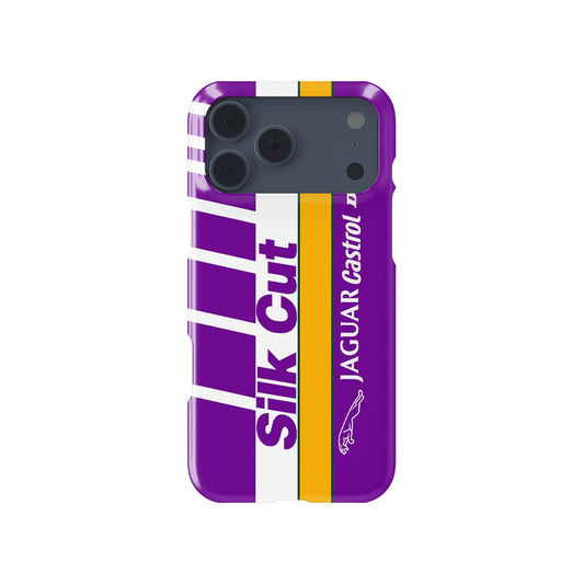 Jaguar XJR9-LM Silk Cut Livery Phone Case: Racing Style & Protection