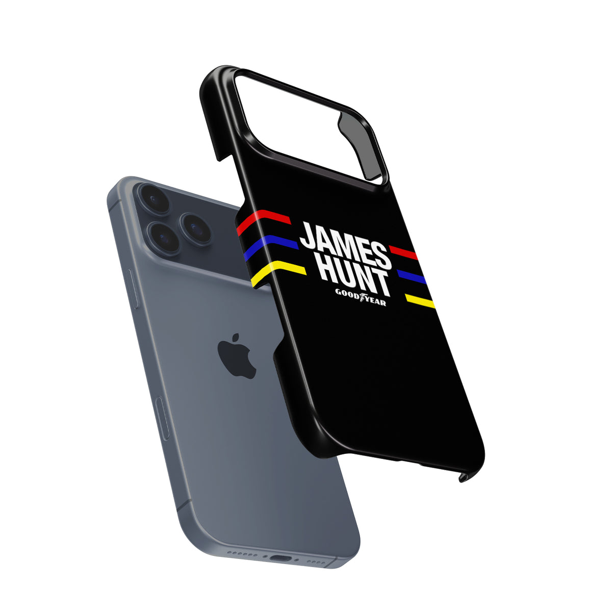 James Hunt Helmet Design Formula 1 racing iPhone case view 3