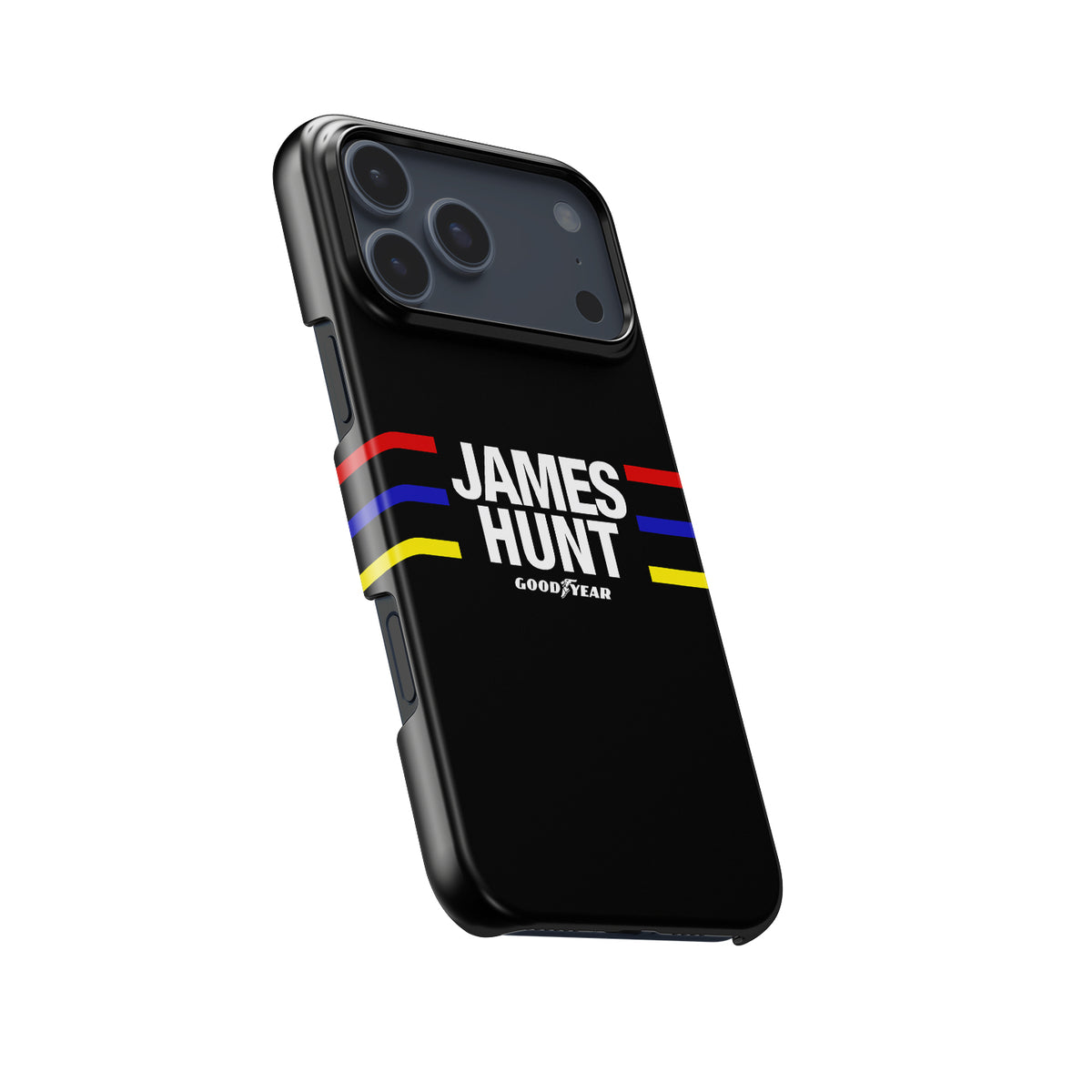 James Hunt Helmet Design Formula 1 racing iPhone case view 5