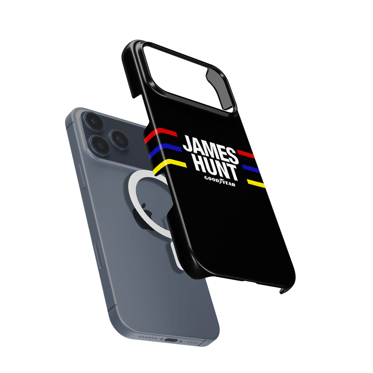 James Hunt Helmet Design Formula 1 racing iPhone case view 4