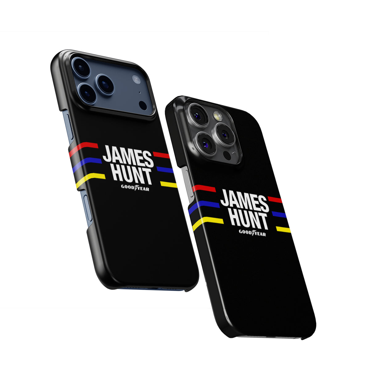 James Hunt Helmet Design Formula 1 racing iPhone case view 2