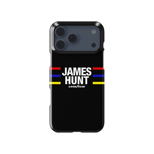 James Hunt Helmet Design Formula 1 racing iPhone case view 1