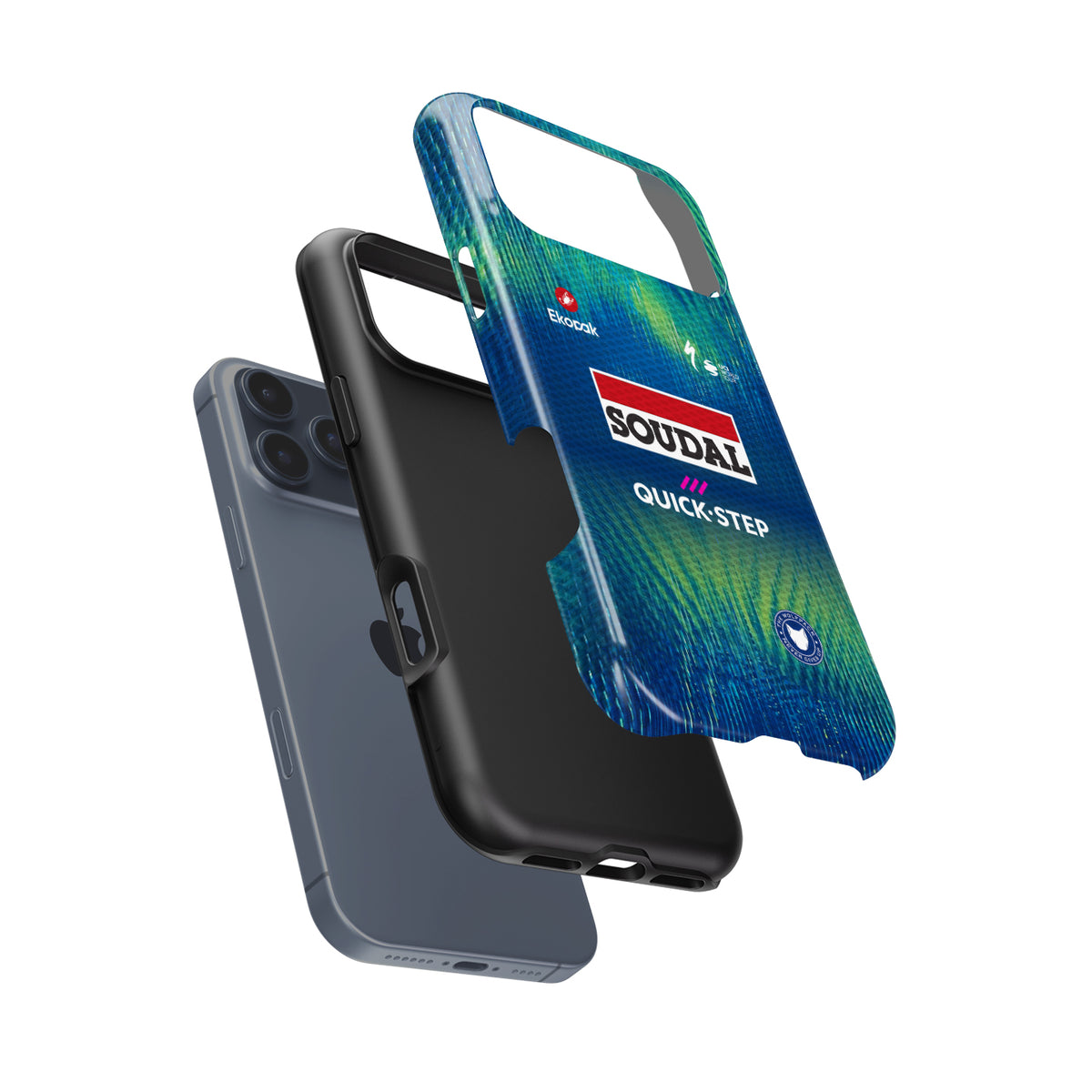 Soudal Quick-Step 2026 Team Jersey Phone Case | The Wolfpack Edition for iPhone