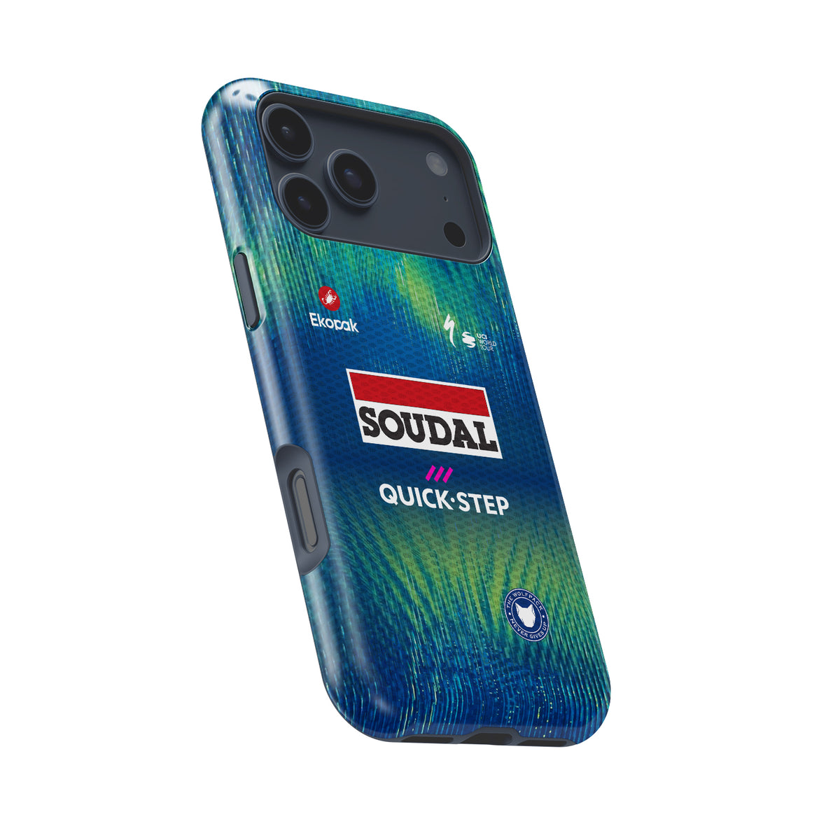 Soudal Quick-Step 2026 Team Jersey Phone Case | The Wolfpack Edition for iPhone