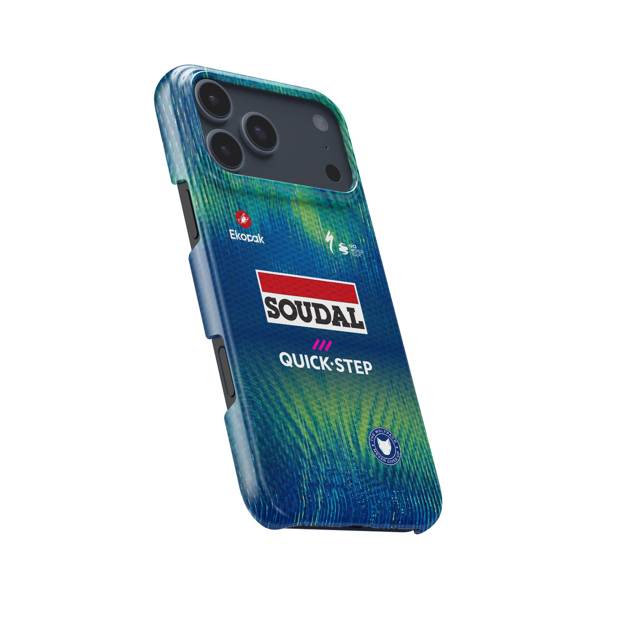 Soudal Quick-Step 2026 Team Jersey Phone Case | The Wolfpack Edition for iPhone