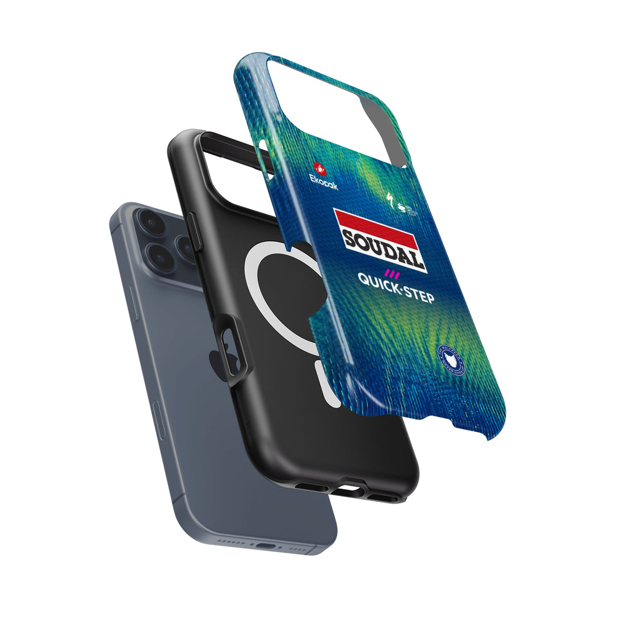 Soudal Quick-Step 2026 Team Jersey Phone Case | The Wolfpack Edition for iPhone