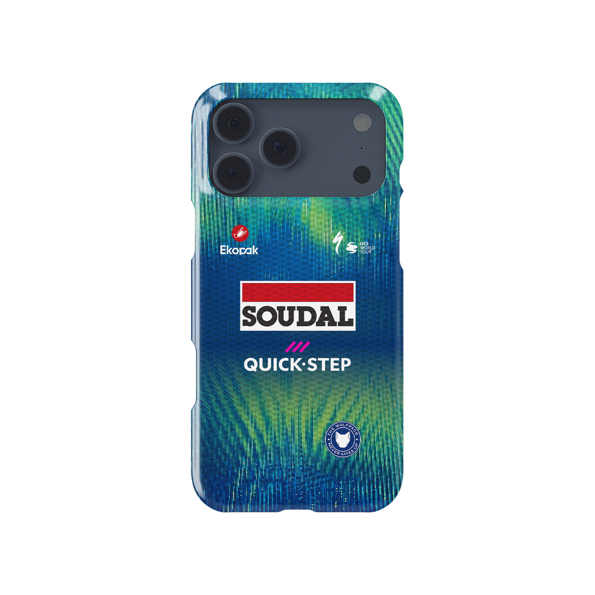 Soudal Quick-Step 2026 Team Jersey Phone Case | The Wolfpack Edition for iPhone