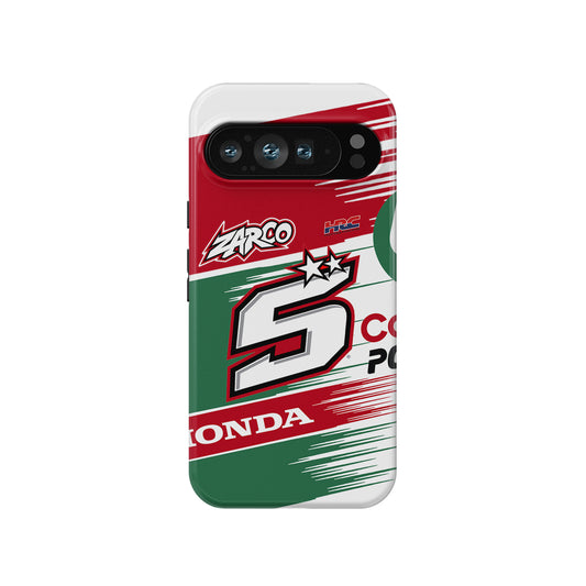 Johann Zarco #5 Racing Livery Phone Case- Google / Xiaomi / OnePlus