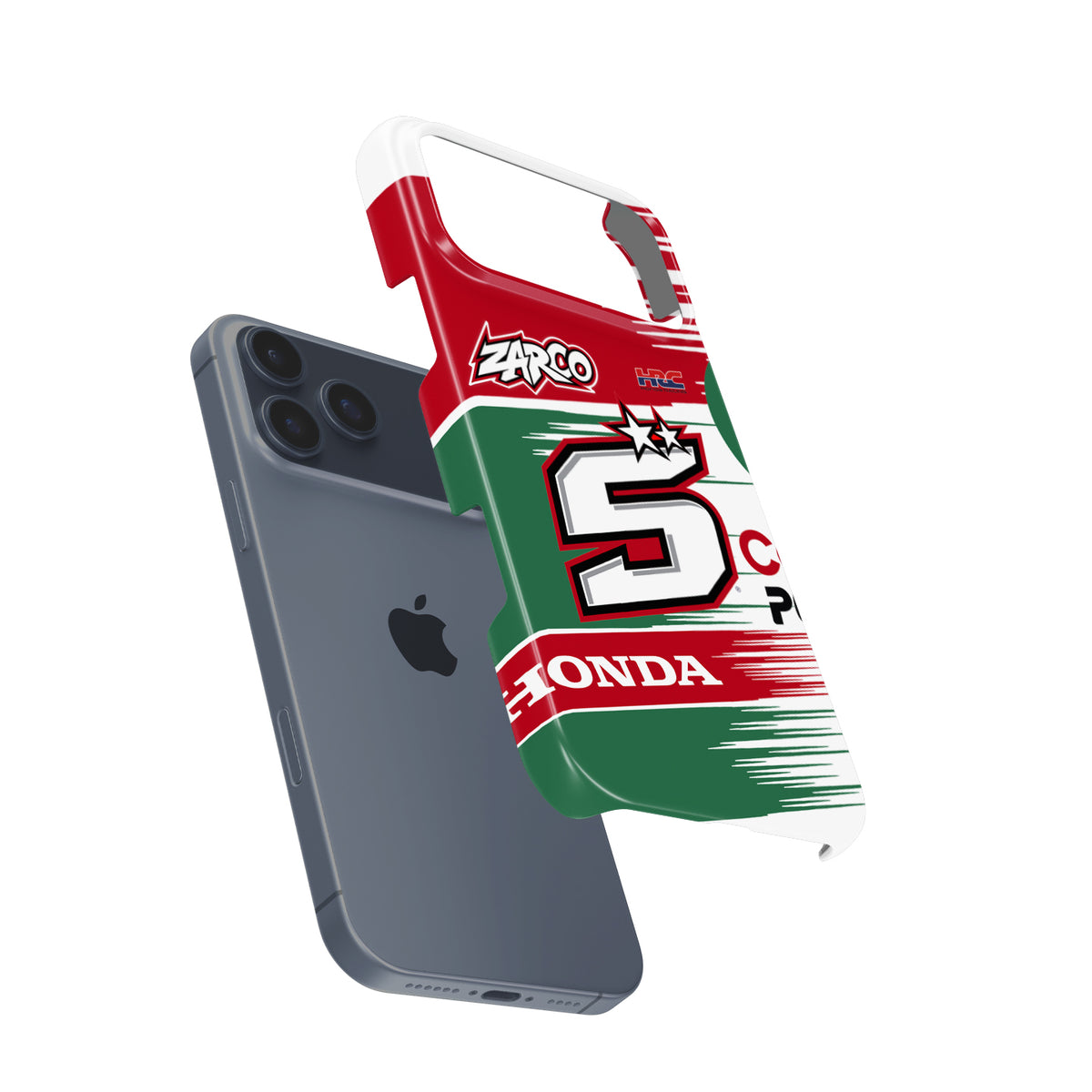 Johann Zarco #5 LCR Heritage Livery - Racing Case for iPhone