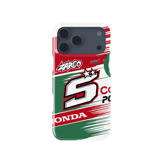 Johann Zarco #5 LCR Heritage Livery - Racing Case for iPhone