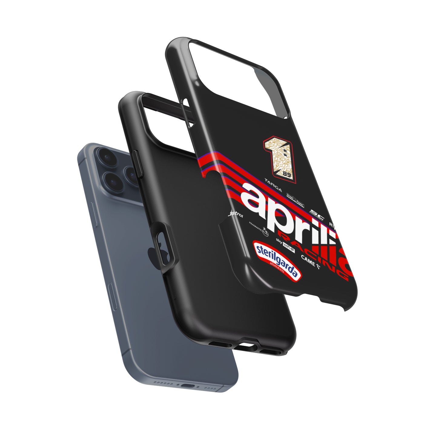 Jorge Martín MotoGP 2025 Aprilia Phone Case – Bold #1 Livery Design for iPhone