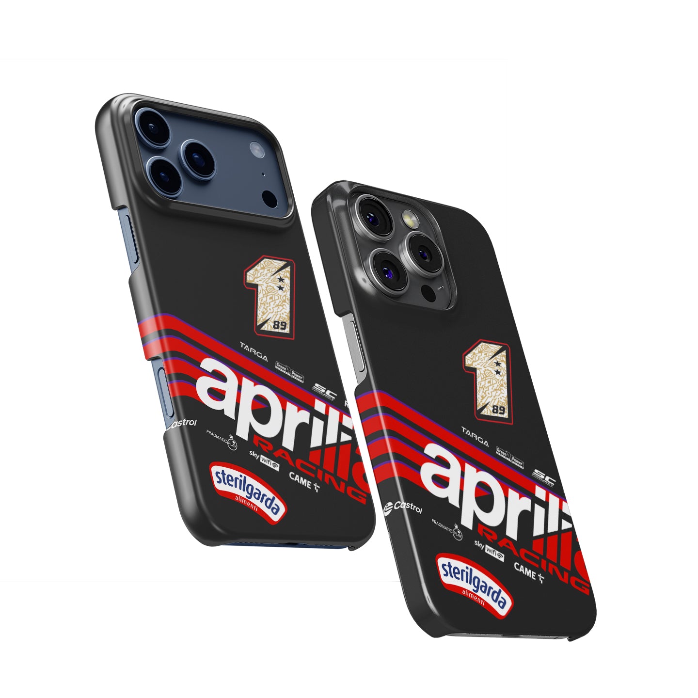 Jorge Martín MotoGP 2025 Aprilia Phone Case – Bold #1 Livery Design for iPhone