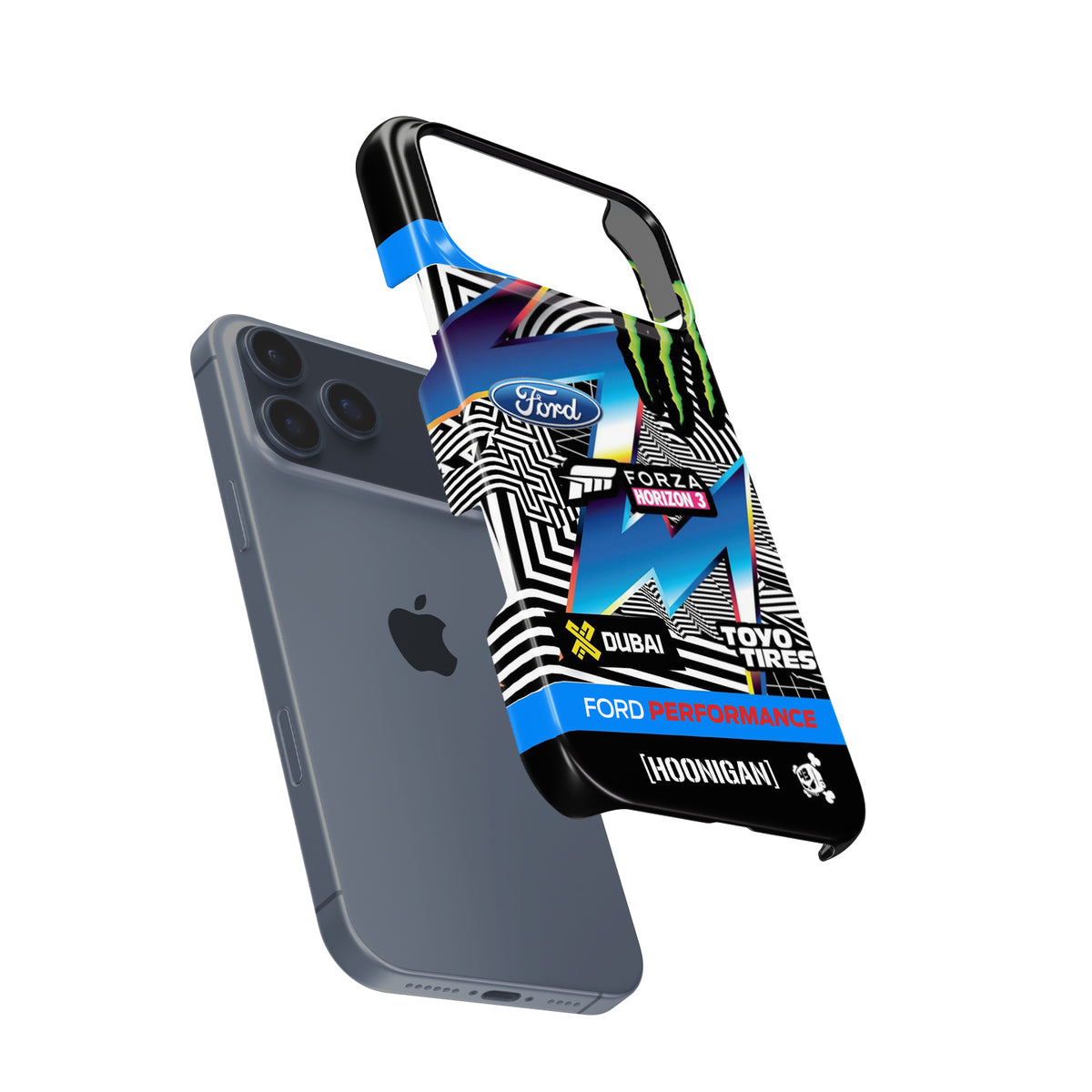 Ken Block Ford Fiesta RS Gymkhana 8 Phone Case: Bold Rally Style