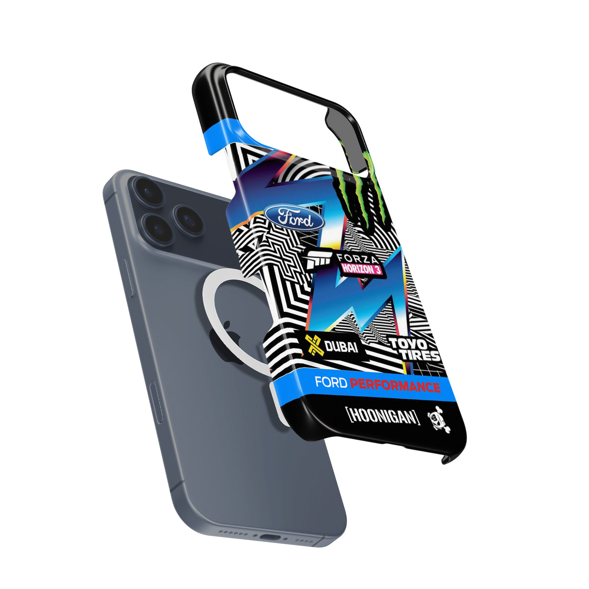 Ken Block Ford Fiesta RS Gymkhana 8 Phone Case: Bold Rally Style