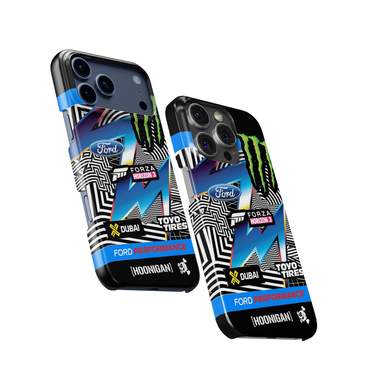 Ken Block Ford Fiesta RS Gymkhana 8 Phone Case: Bold Rally Style