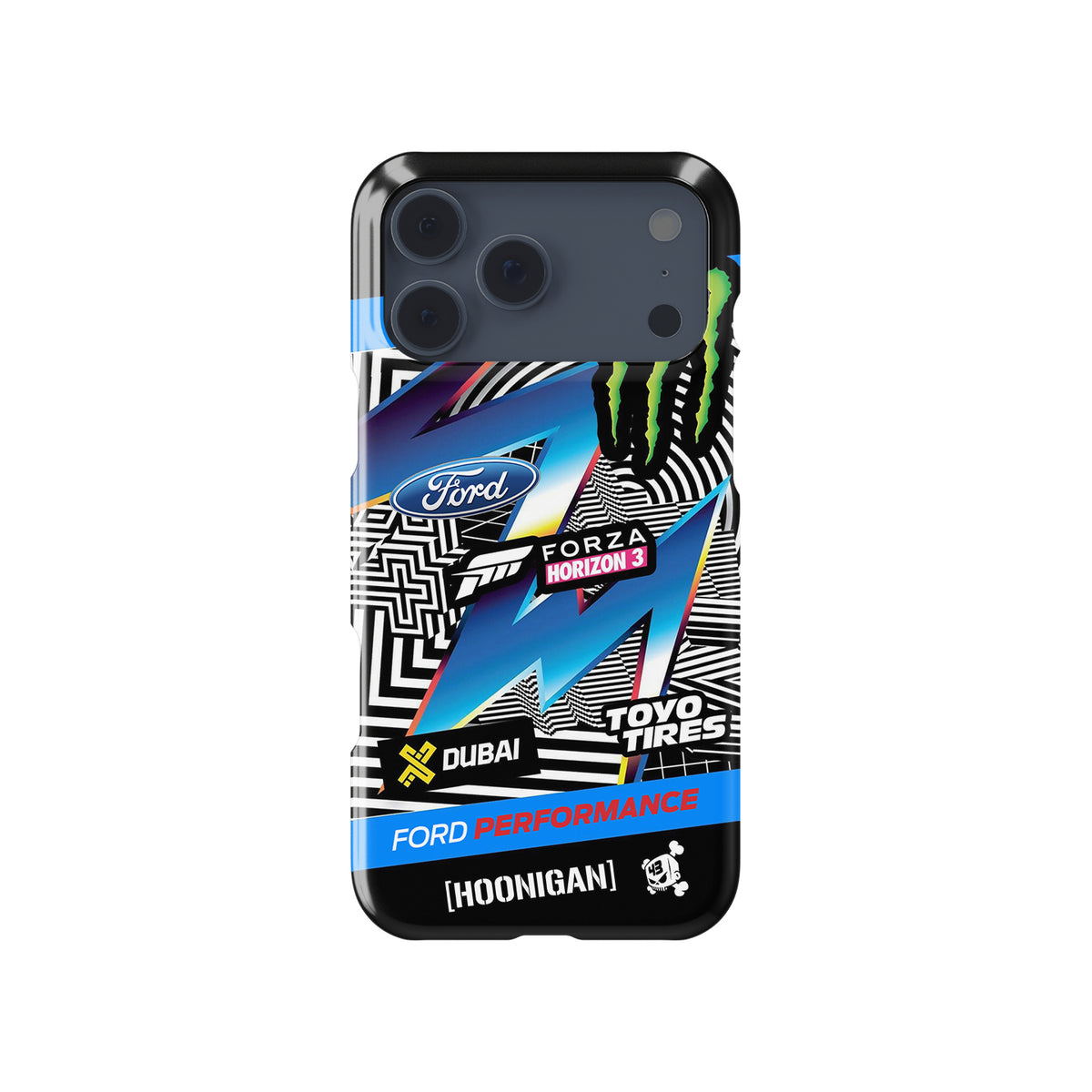 Ken Block Ford Fiesta RS Gymkhana 8 Phone Case: Bold Rally Style