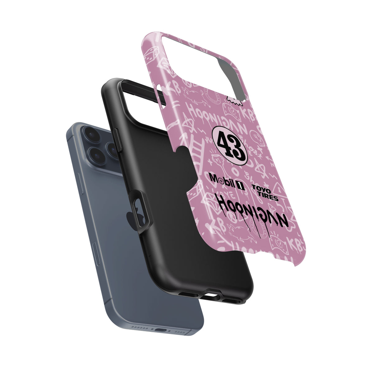 Ken Block Hoonipigasus Porsche 911 Pink Pig Phone Case