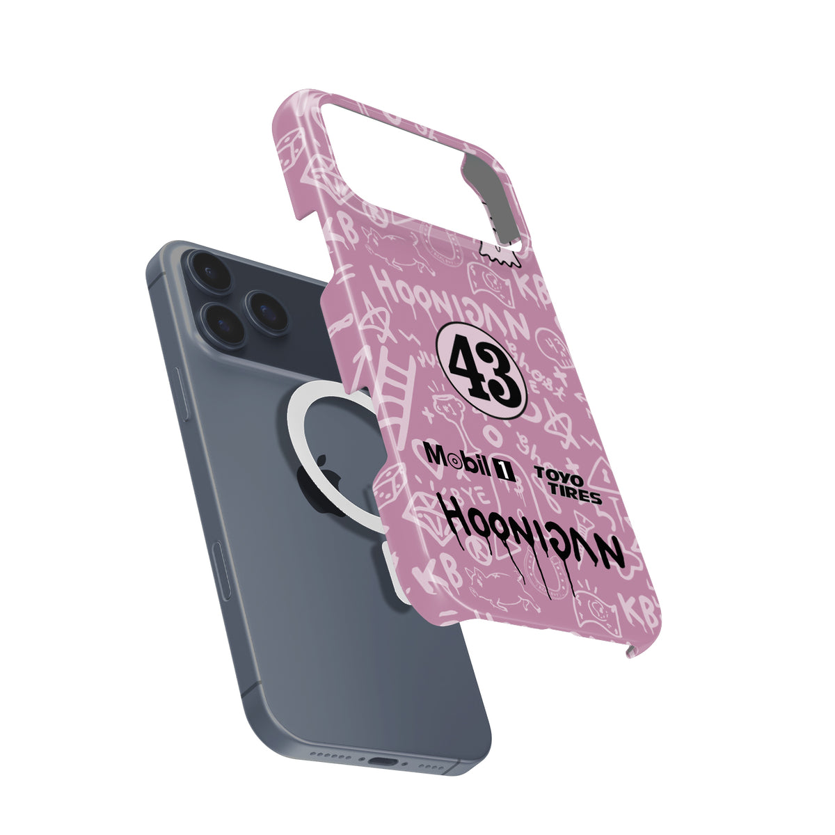 Ken Block Hoonipigasus Porsche 911 Pink Pig Phone Case