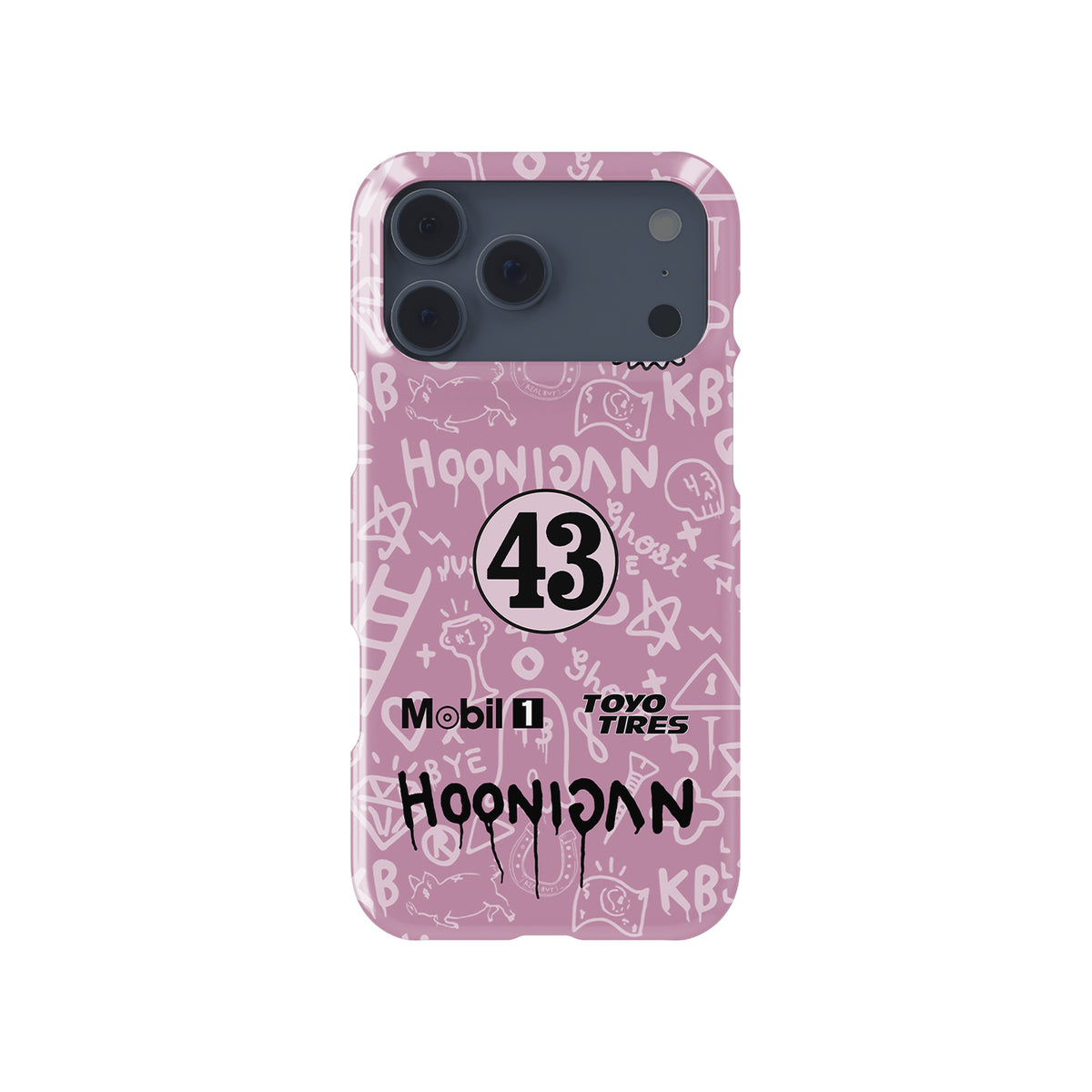 Ken Block Hoonipigasus Porsche 911 Pink Pig Phone Case