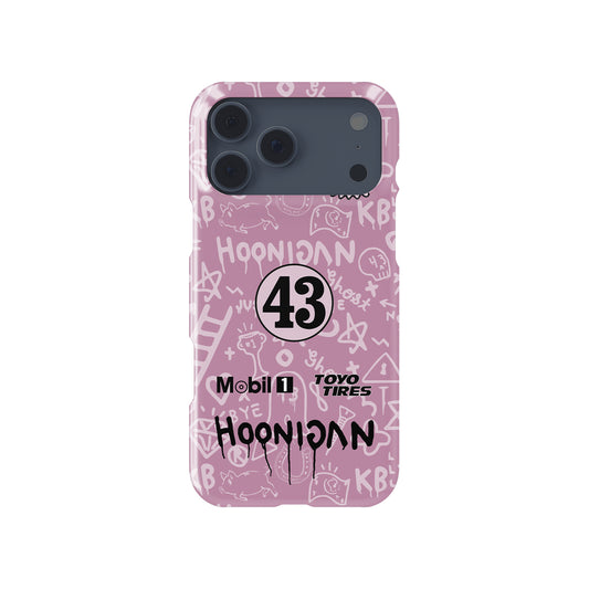 Ken Block Hoonipigasus Porsche 911 Pink Pig Phone Case motorsport iPhone case view 1