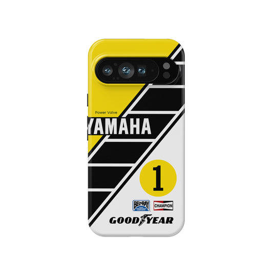 Race-Ready Design: Kenny Roberts 1980 Yamaha Phone Case