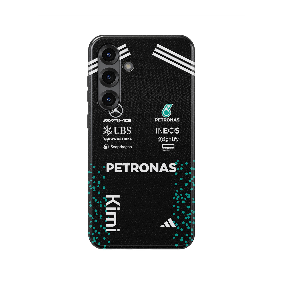 Kimi Antonelli 2025 Mercedes F1 Race Suit Phone Case – AMG Petronas Edition (Samsung Galaxy)