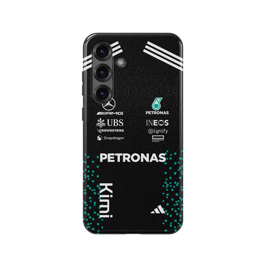 Kimi Antonelli 2025 Mercedes F1 Race Suit Phone Case – AMG Petronas Edition (Samsung Galaxy)