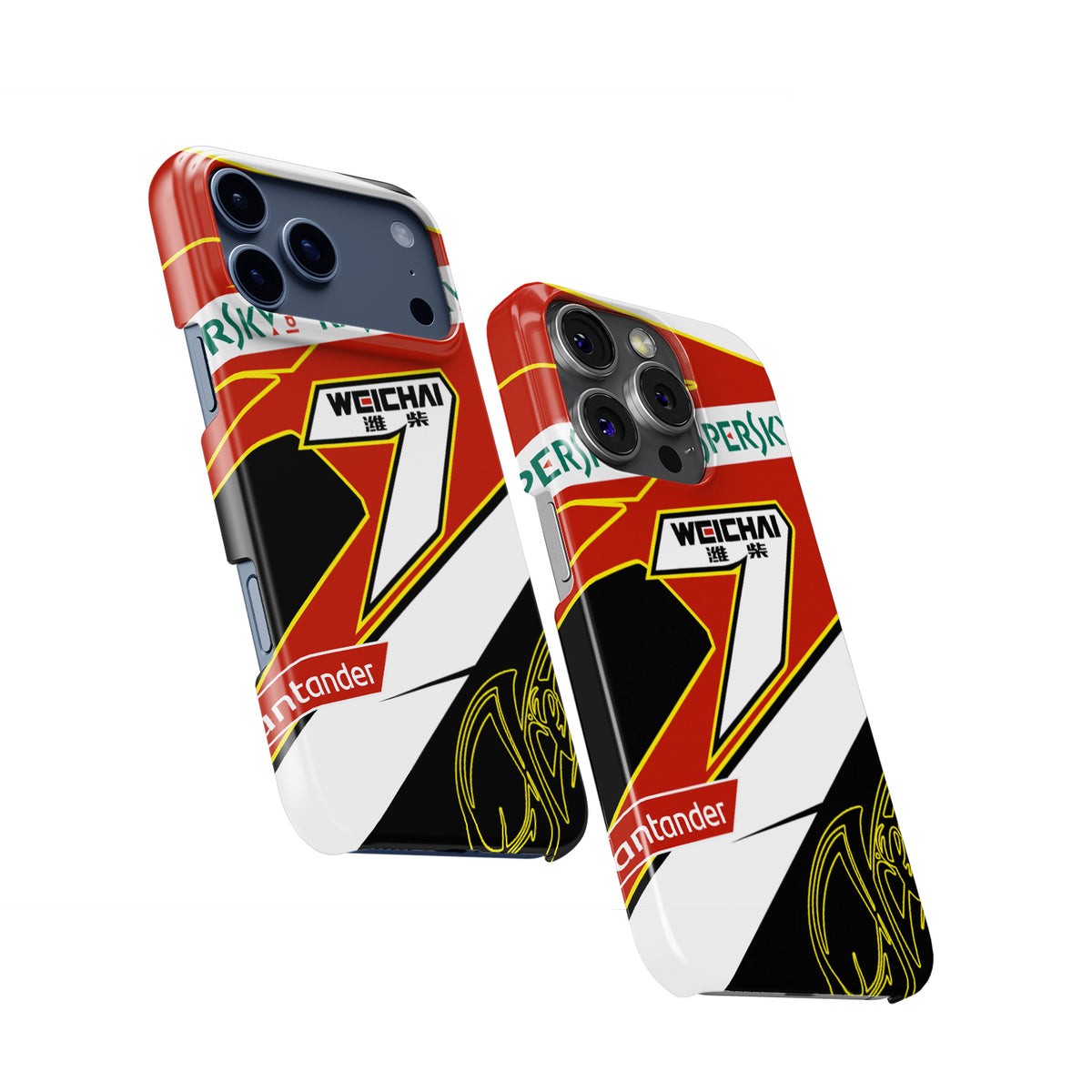Kimi Räikkönen 2014 Helmet Formula 1 racing iPhone case view 2