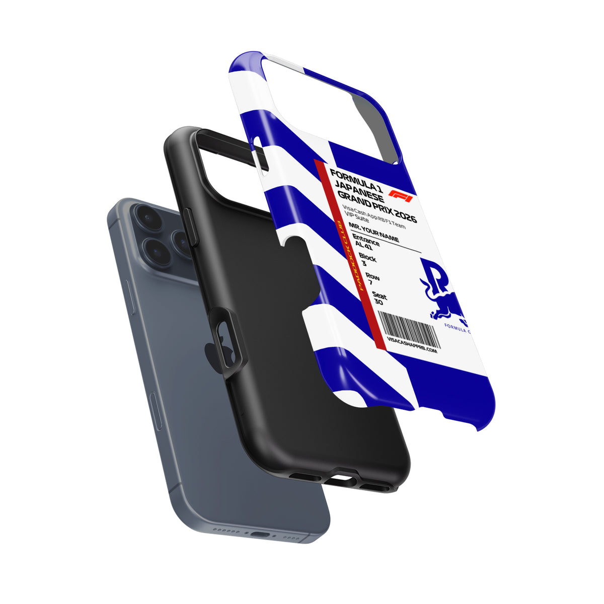 Custom VCARB VIP Ticket Case - Pixel, Huawei, OnePlus