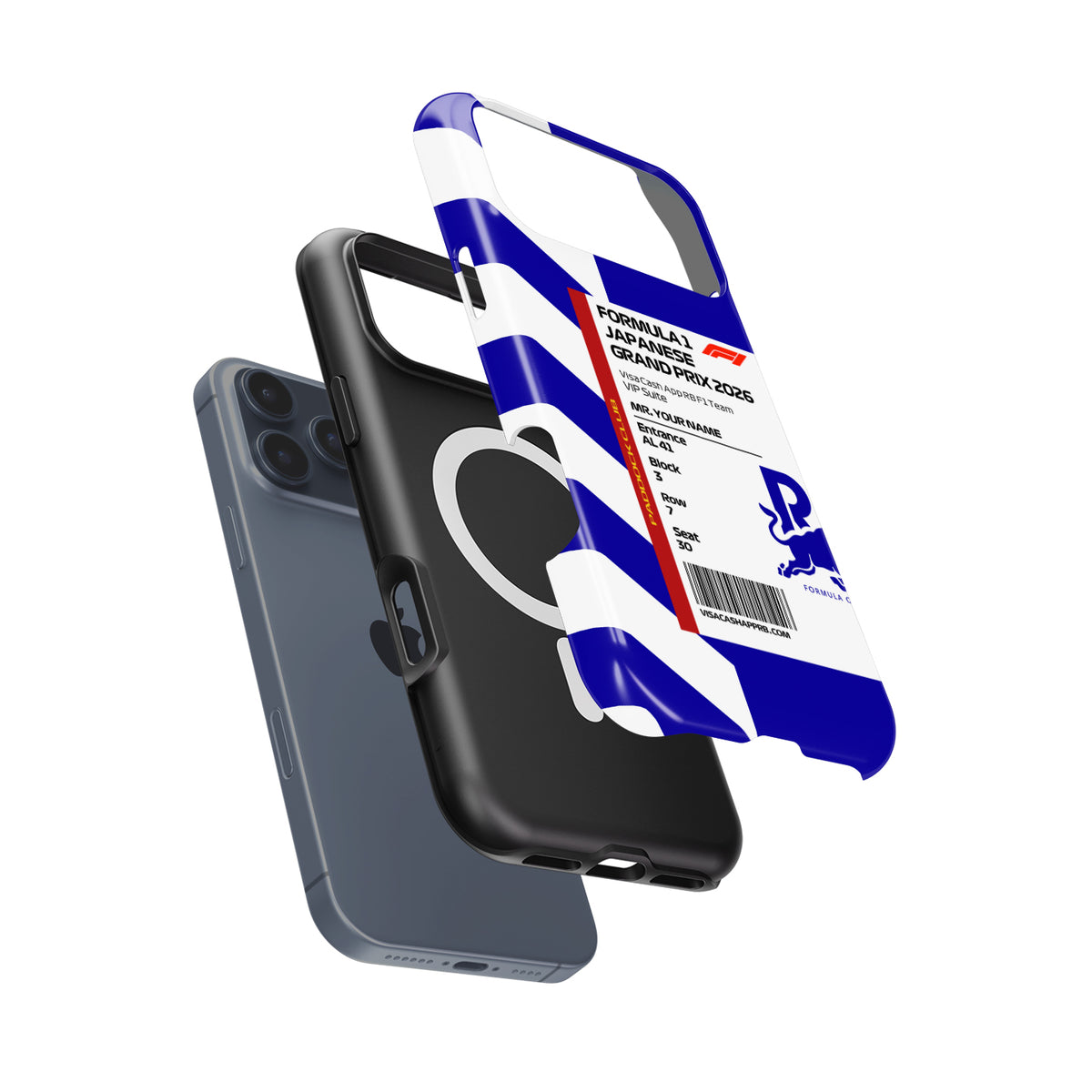Custom VCARB VIP Ticket Case - Pixel, Huawei, OnePlus