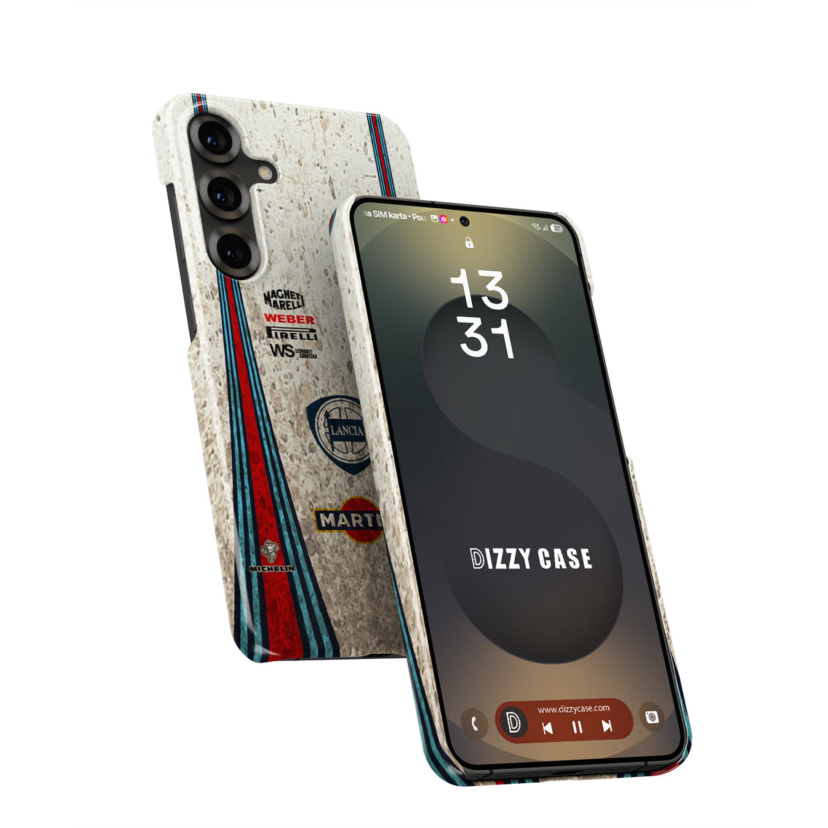 1990 Lancia Delta HF Integrale Martini Livery Phone Case - Iconic Racing Style