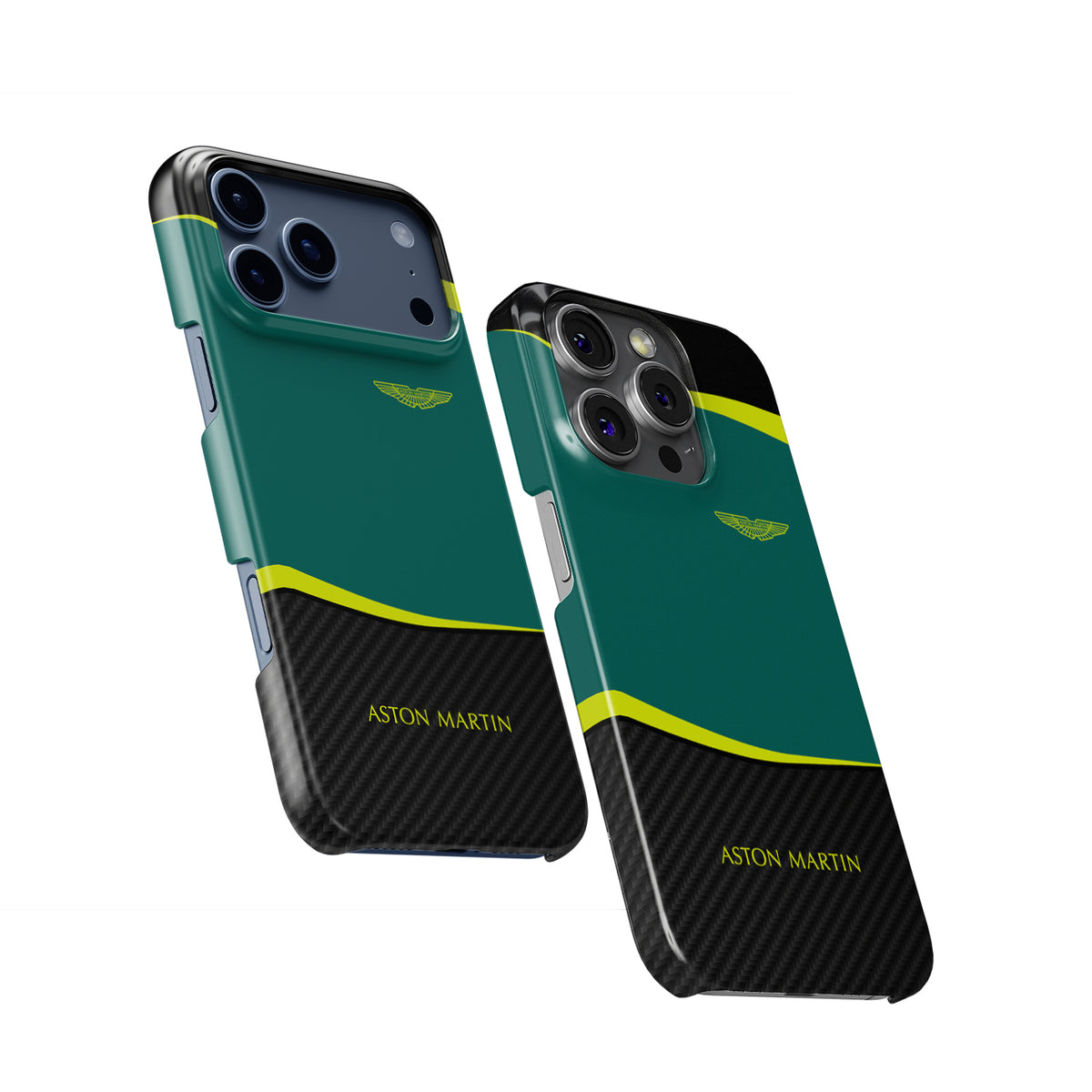 Aston Martin AMR22 Formula 1 racing iPhone case view 2