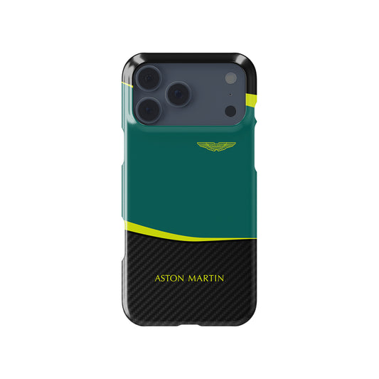 Aston Martin AMR22 Formula 1 racing iPhone case view 1