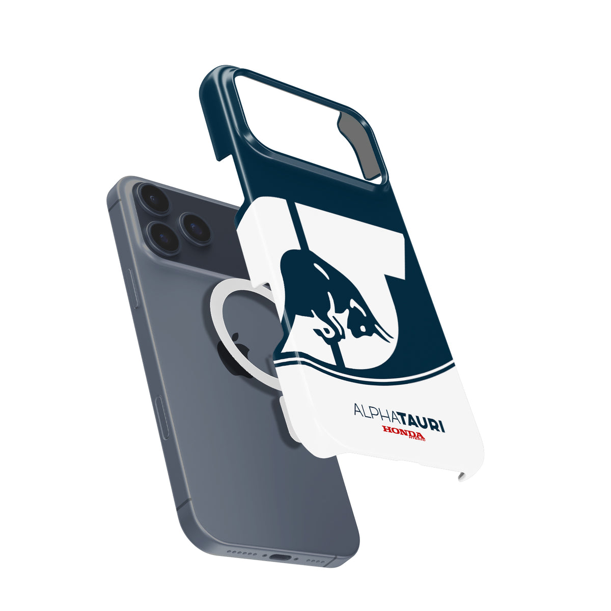 Alpha Tauri F1 2021 Livery Formula 1 racing iPhone case view 4