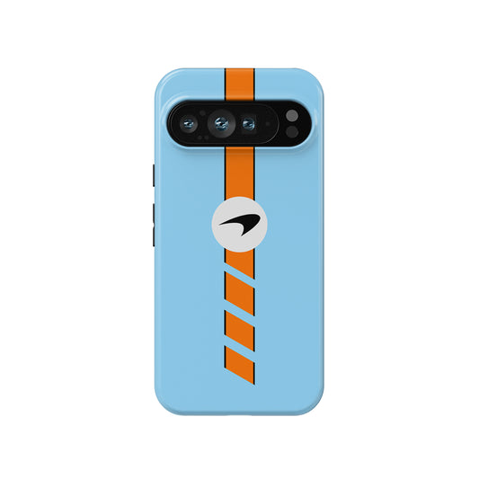 Legendary Gulf Livery McLaren MCL35M - Compatible Case