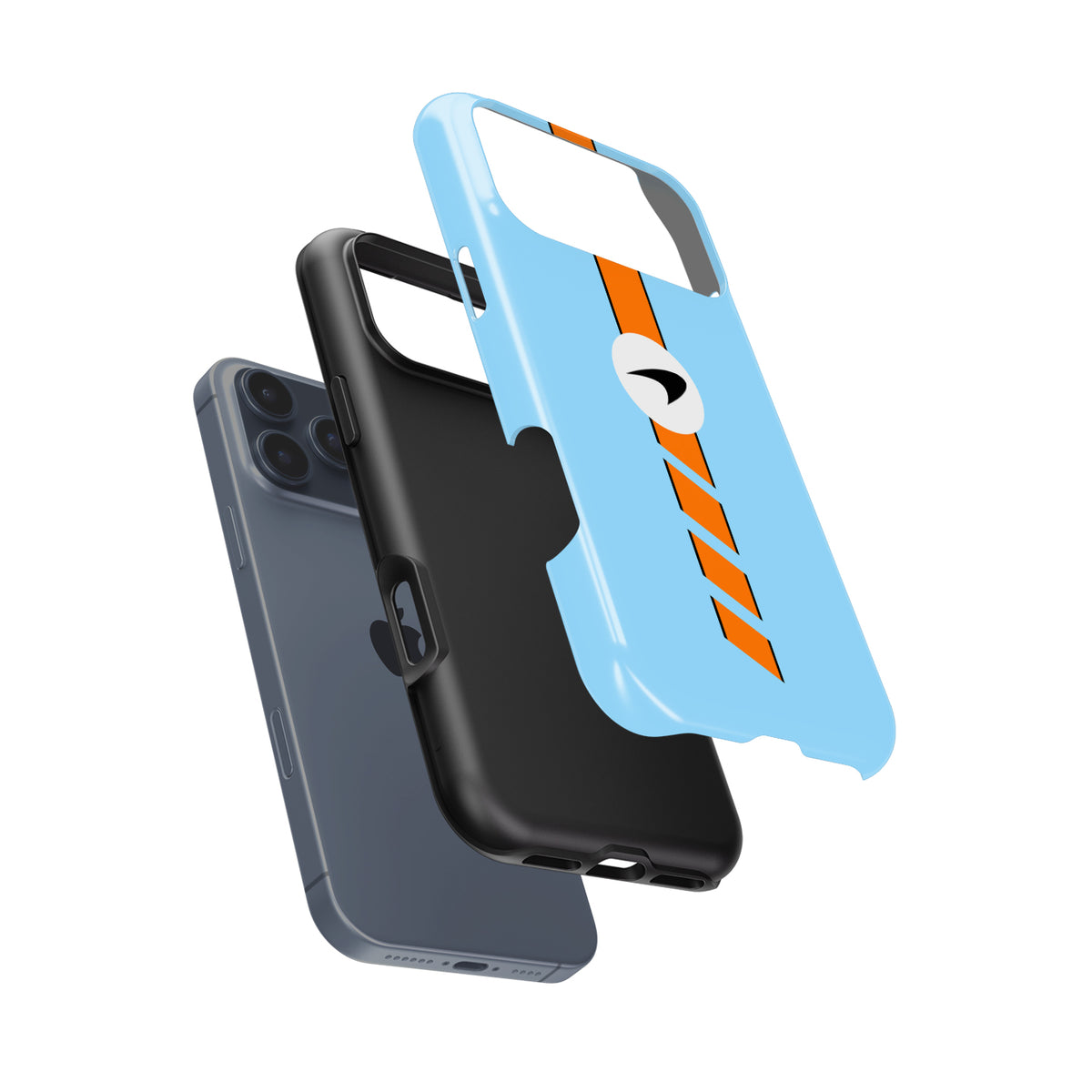 Legendary Gulf Livery McLaren MCL35M - Compatible Case